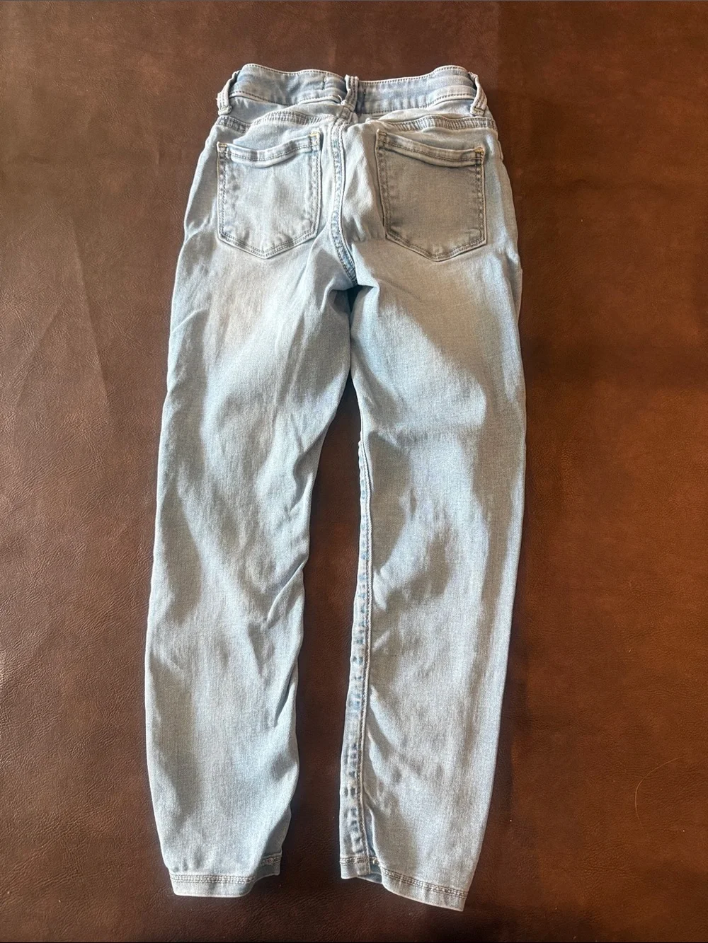 Set of 4 Girls' Denim Jeans - Light to Medium Blue